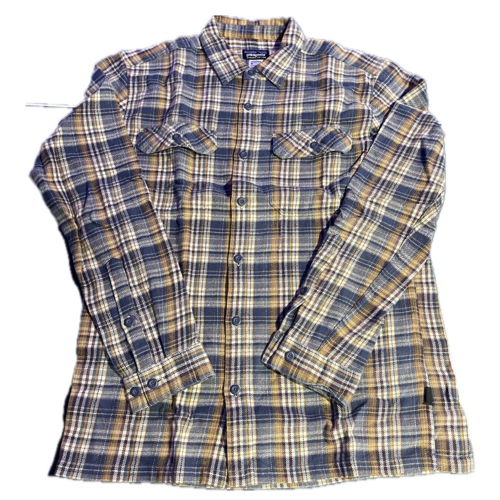 Patagonia Men's Plaid Flannel Button-up